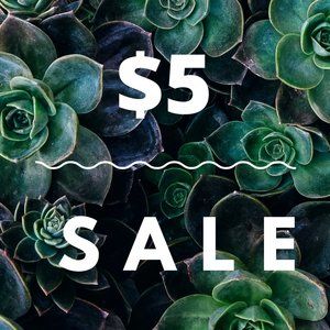 $5 SALE * BUNDLE 3 OR MORE ITEMS & SAVE